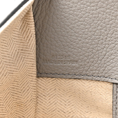 Loewe Grained Calfskin Mini Hammock Shoulder Bag Pearl Grey 7 of 10