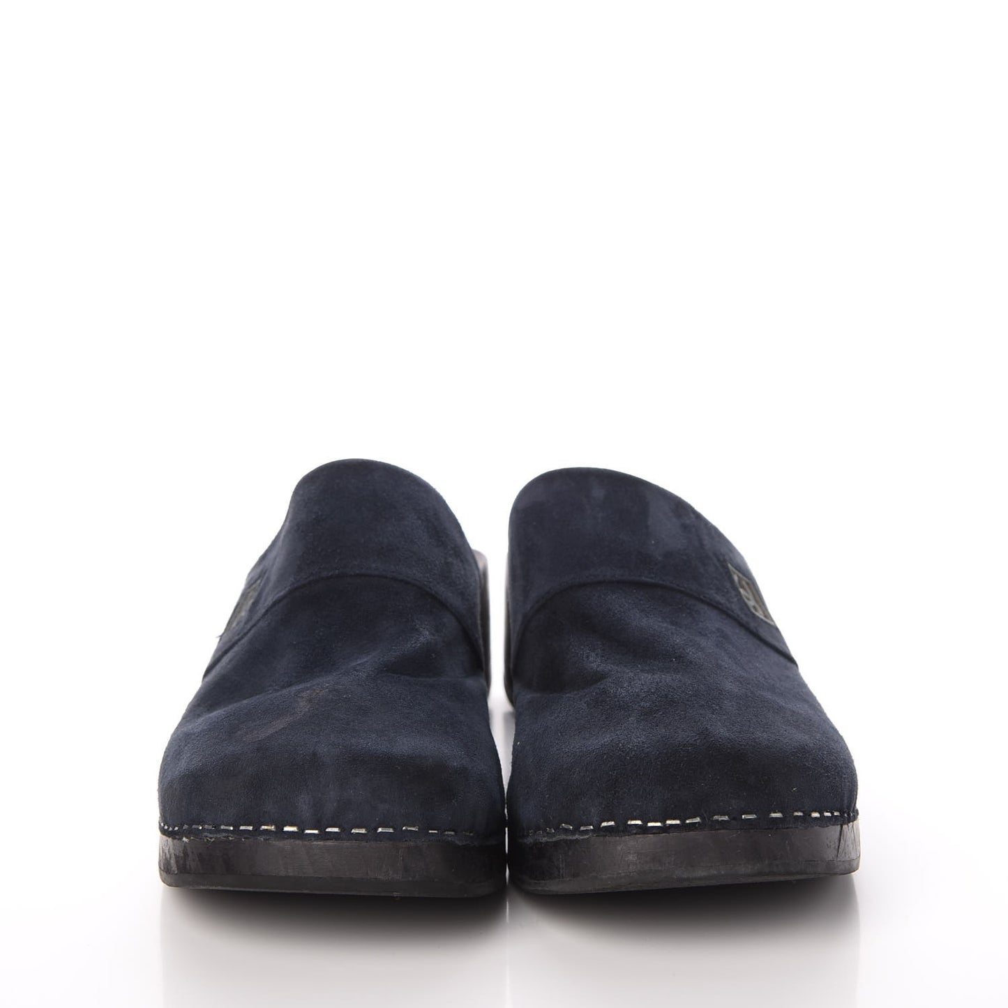 Suede CC Clogs 40 Dark Navy Blue