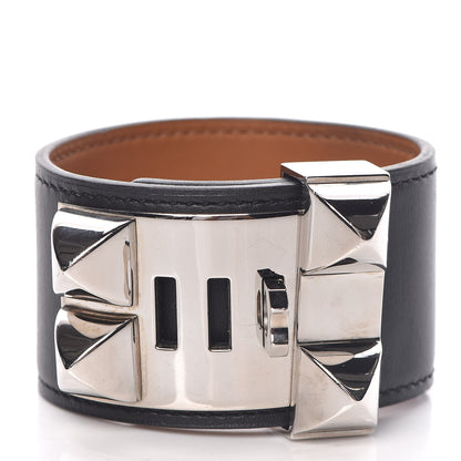 Hermes Chamonix Collier de Chien CDC Bracelet S Black 3 of 5