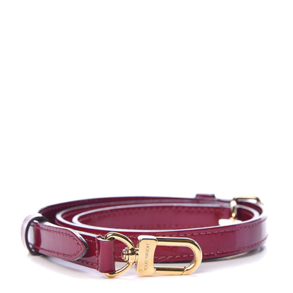 Louis Vuitton Patent 16mm Adjustable Shoulder Strap Magenta 1 of 3