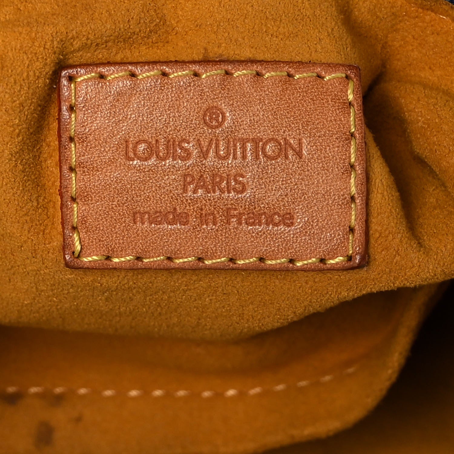 Louis Vuitton Monogram Denim Baggy PM Blue 6 of 10