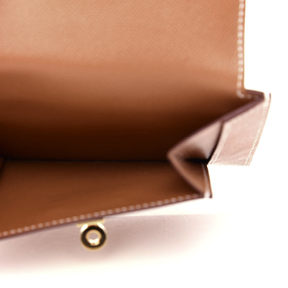 Hermes Epsom Kelly Pocket Compact Wallet Gold 5 of 7