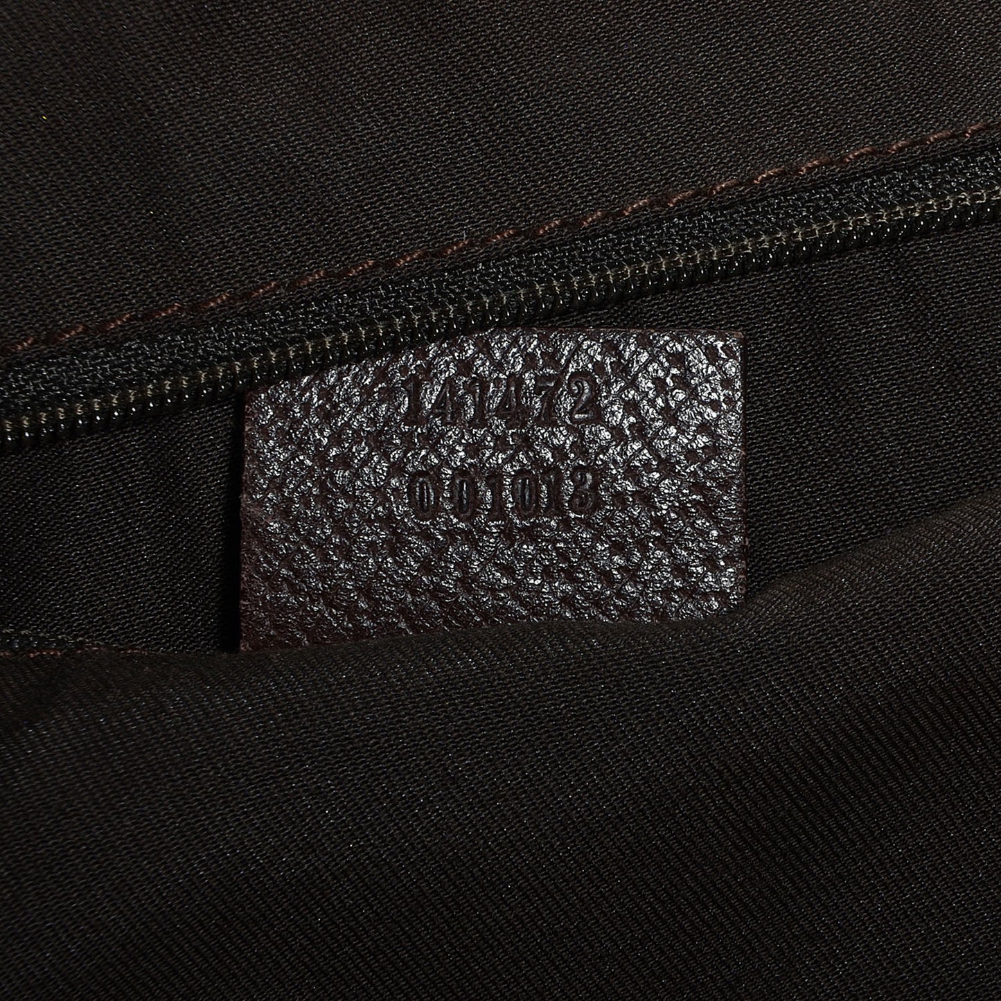 Monogram Abbey Large Tote Dark Brown