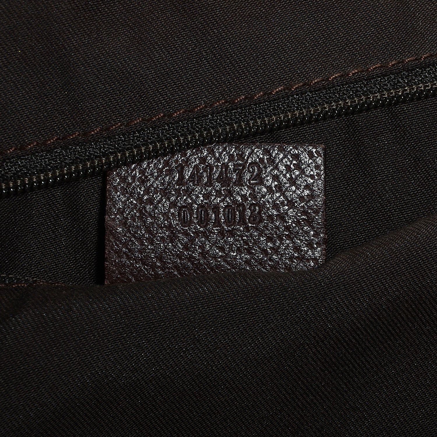 Gucci Monogram Abbey Large Tote Dark Brown 7 of 8
