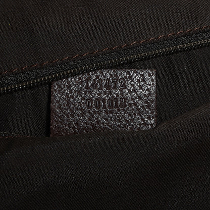 Gucci Monogram Abbey Large Tote Dark Brown 7 of 8