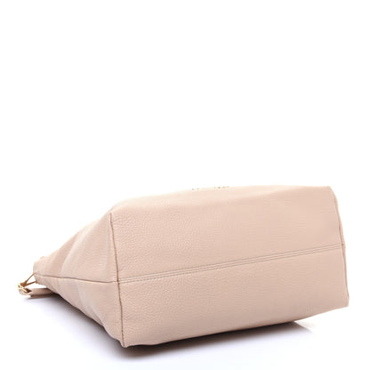 Burberry Grainy Calfskin Medium Cale Hobo Light Nude 4 of 12