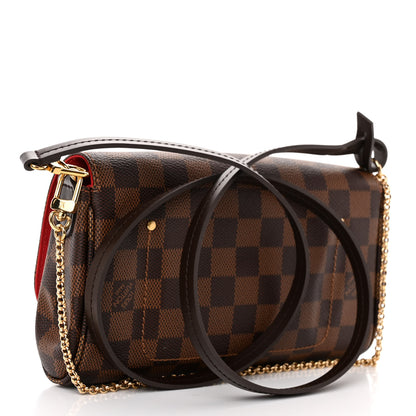 Louis Vuitton Damier Ebene Favorite PM 3 of 10