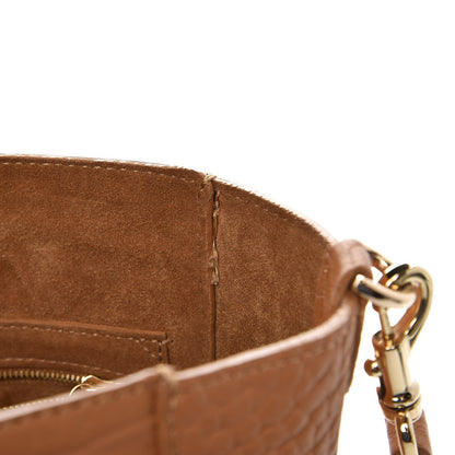 Mulberry Shrunken Calf Small Willow Tote Ginger 13 of 15