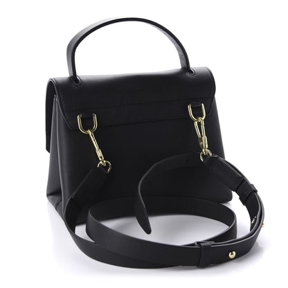 3.1 Phillip Lim 3.1 Smooth Calfskin Mini Alix Top Handle Satchel Black 3 of 9
