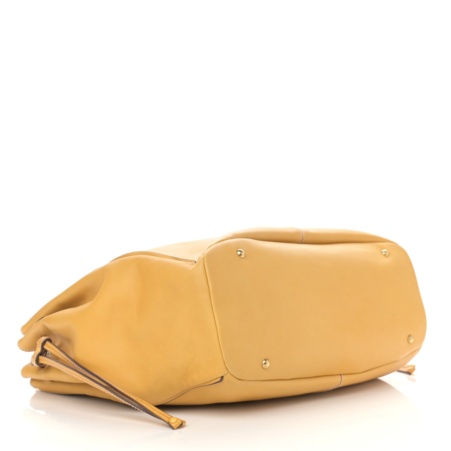Calfskin Shoulder Bag Yellow