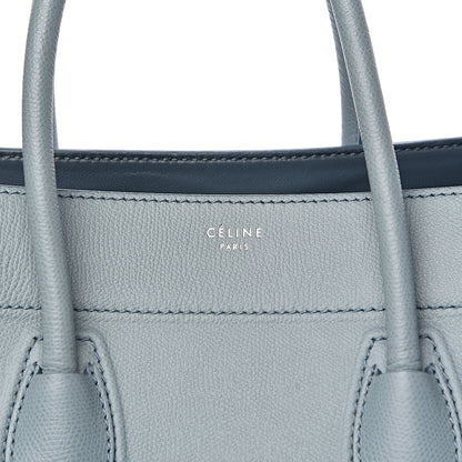 Celine Grained Calfskin Medium Phantom Luggage Glacier 10 of 10