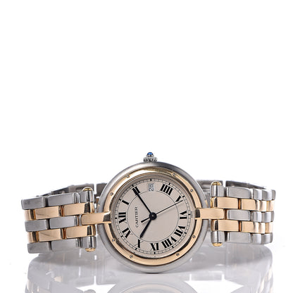 Cartier Stainless Steel 18K Yellow Gold 29mm Panthere Vendome Quartz Watch 3 of 6