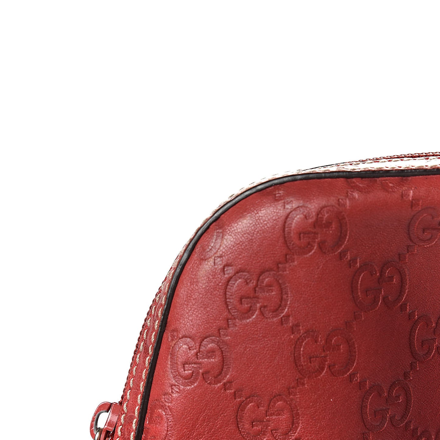 Guccissima GG Cosmetic Case Red