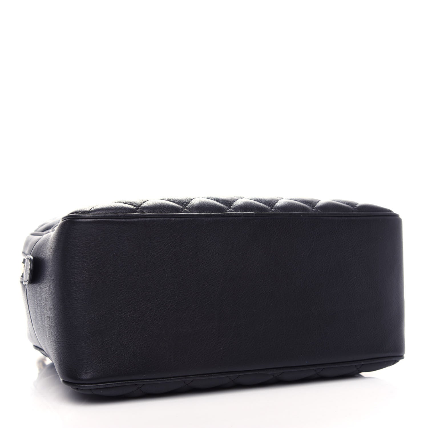 Chanel Calfskin Quilted CC Medium Vanity Case Black 4 of 11