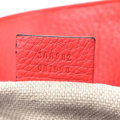 Gucci Pebbled Calfskin Medium Soho Chain Shoulder Bag Begonia Pink 7 of 15