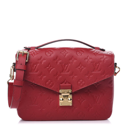 Louis Vuitton Empreinte Pochette Metis Scarlet 1 of 11