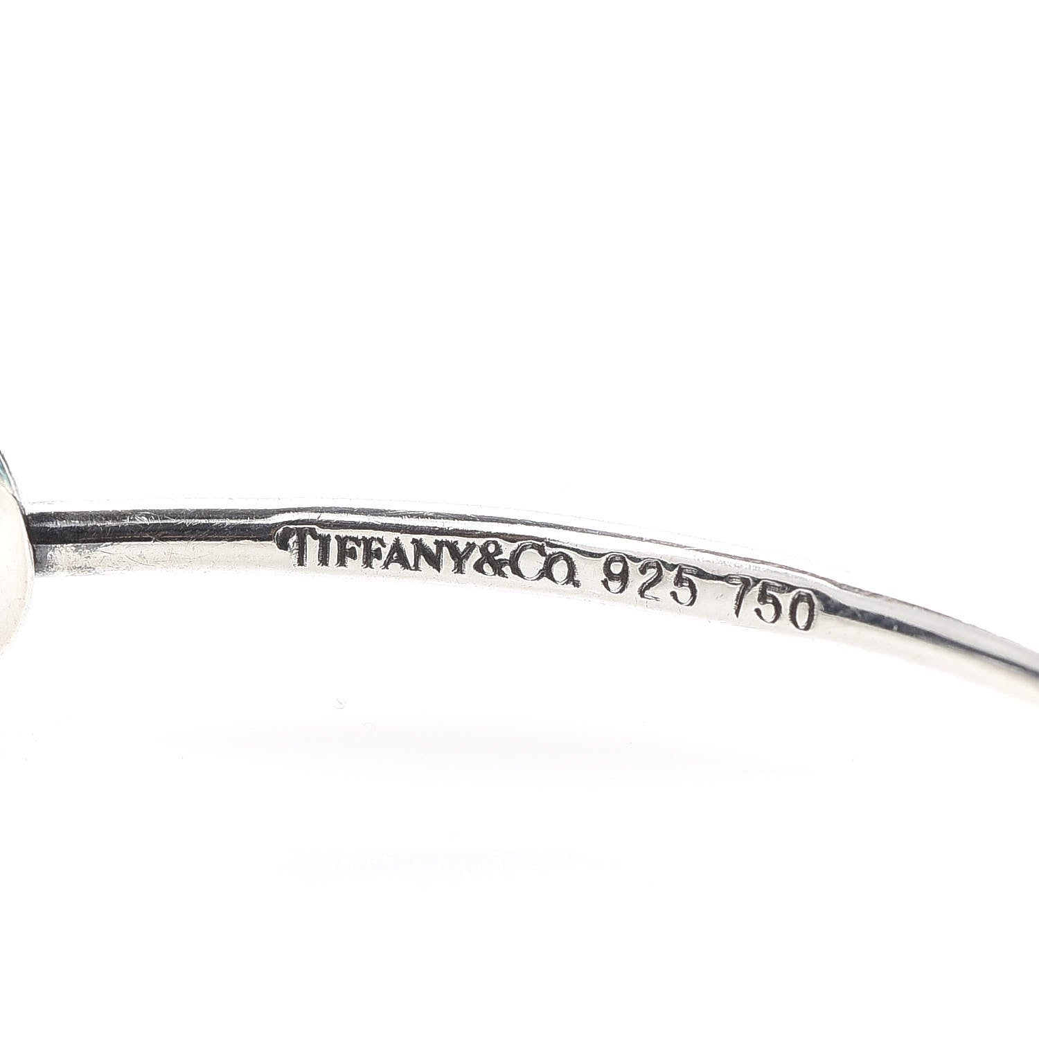 Tiffany Sterling Silver 18K Yellow Gold Knot Bracelet 4 of 6