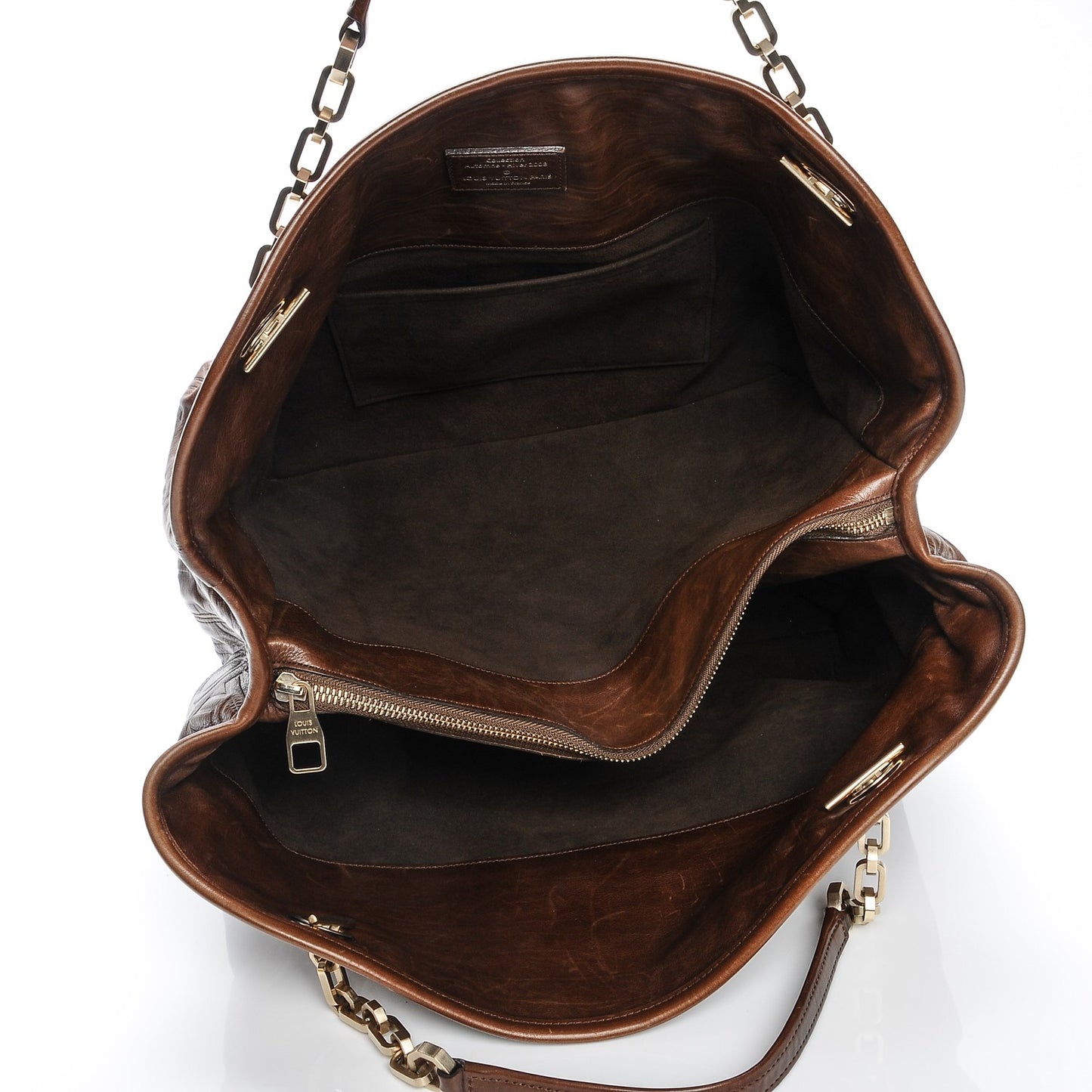 Monogram Paris Souple Whisper PM Chocolate