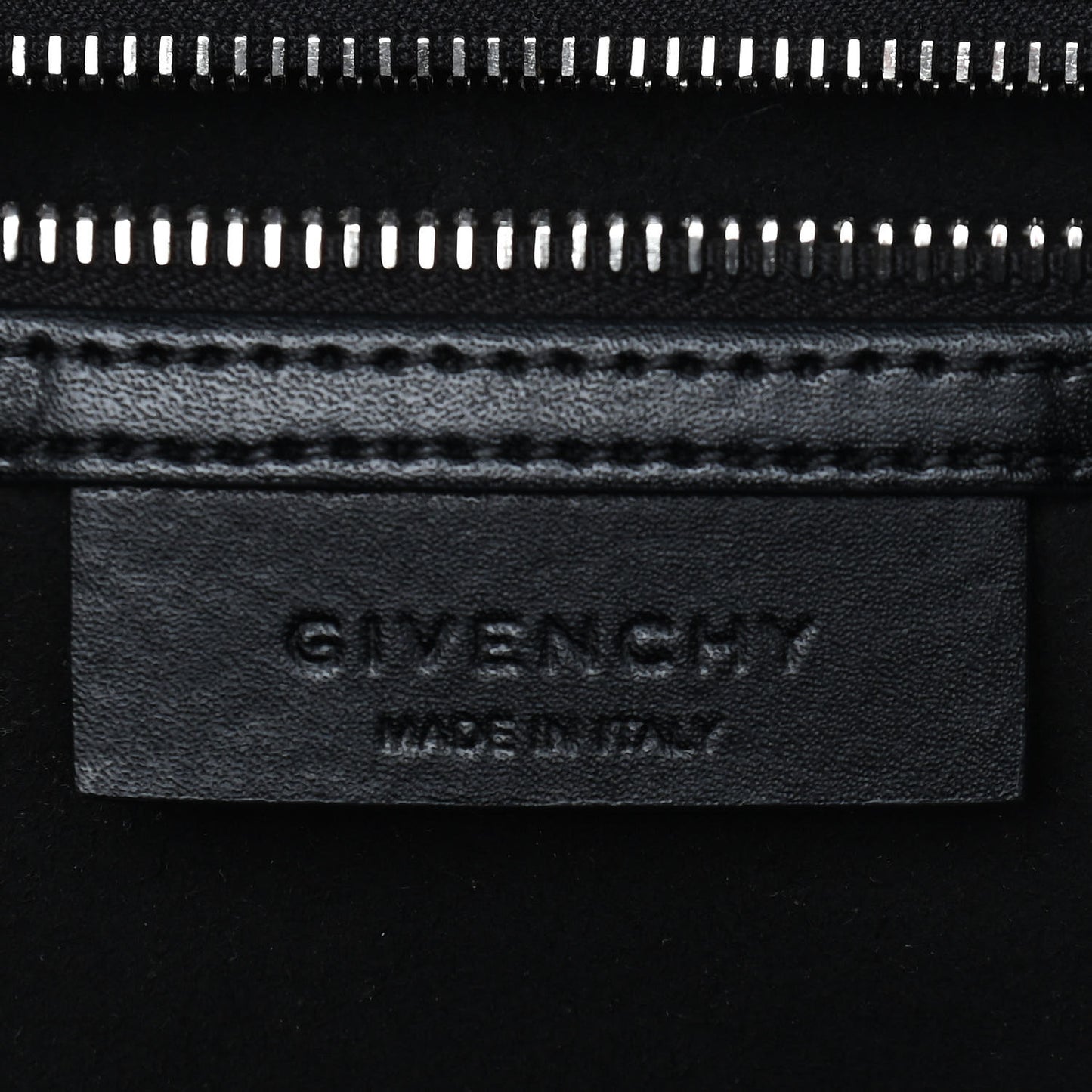 Canvas Medium Antigona Logo Tote Black