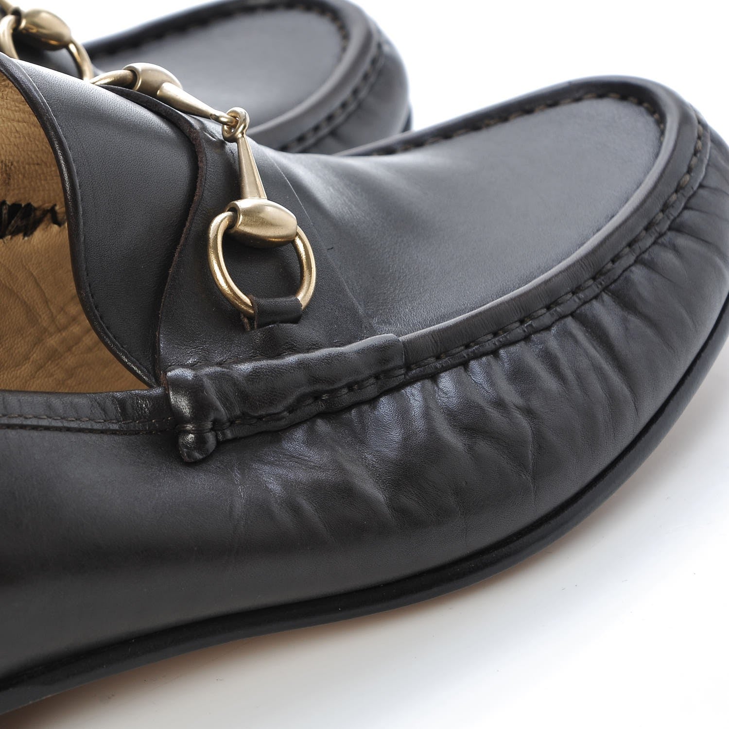 Gucci Calfskin Mens 1953 Horsebit Loafers 12 Brown 12 of 17