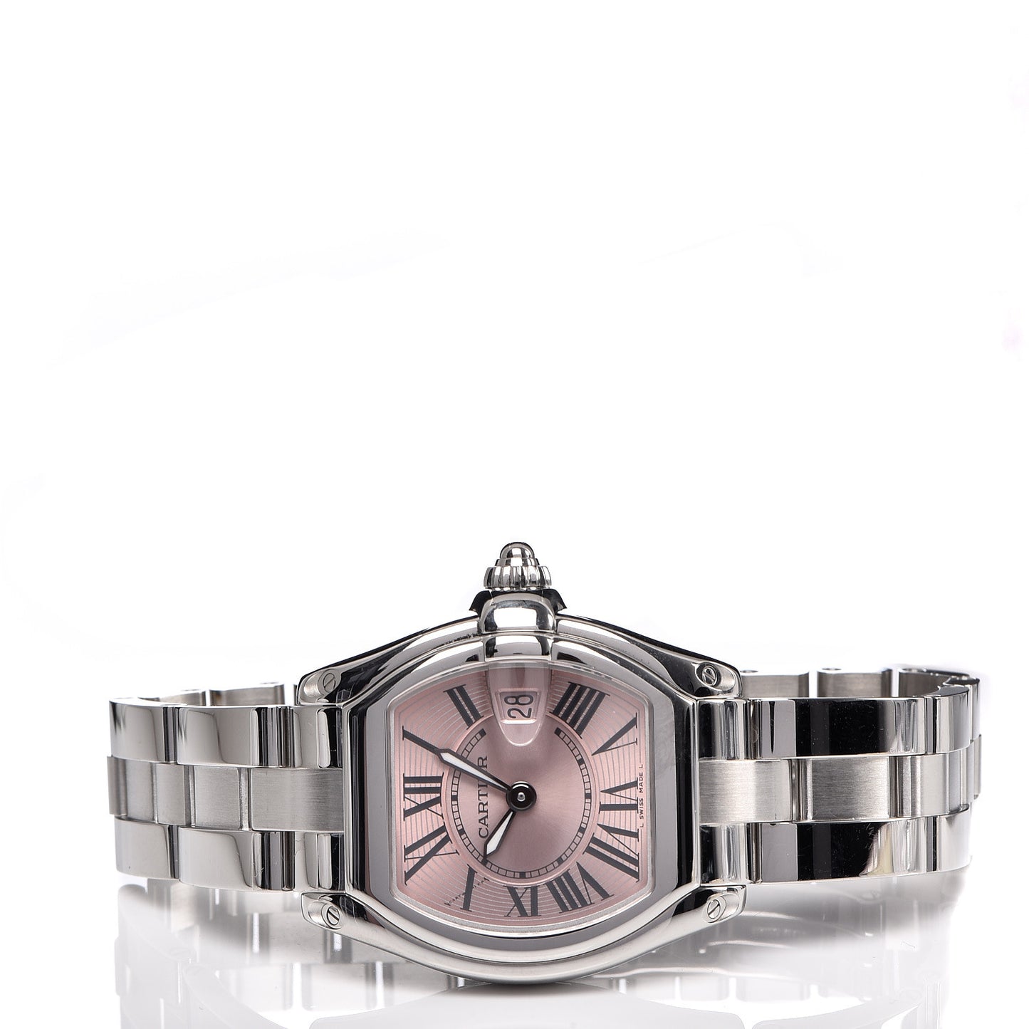 Stainless Steel 31mm Roadster Quartz Watch Pink