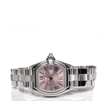 Cartier Stainless Steel 31mm Roadster Quartz Watch Pink 3 of 7