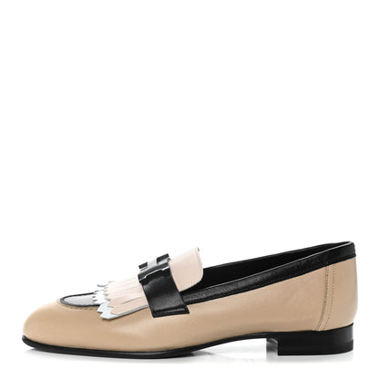 Hermes Goatskin Womens Royal Loafers 35 Multicolor 1 of 11