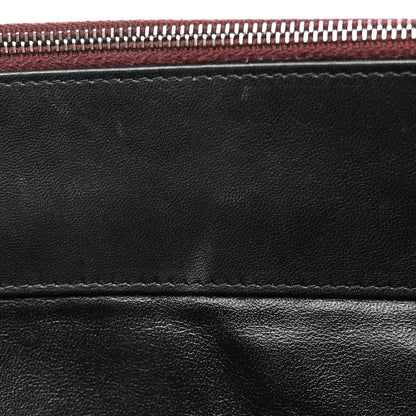Chanel Lambskin Quilted Large Flap Cosmetic Case Black 12 of 20