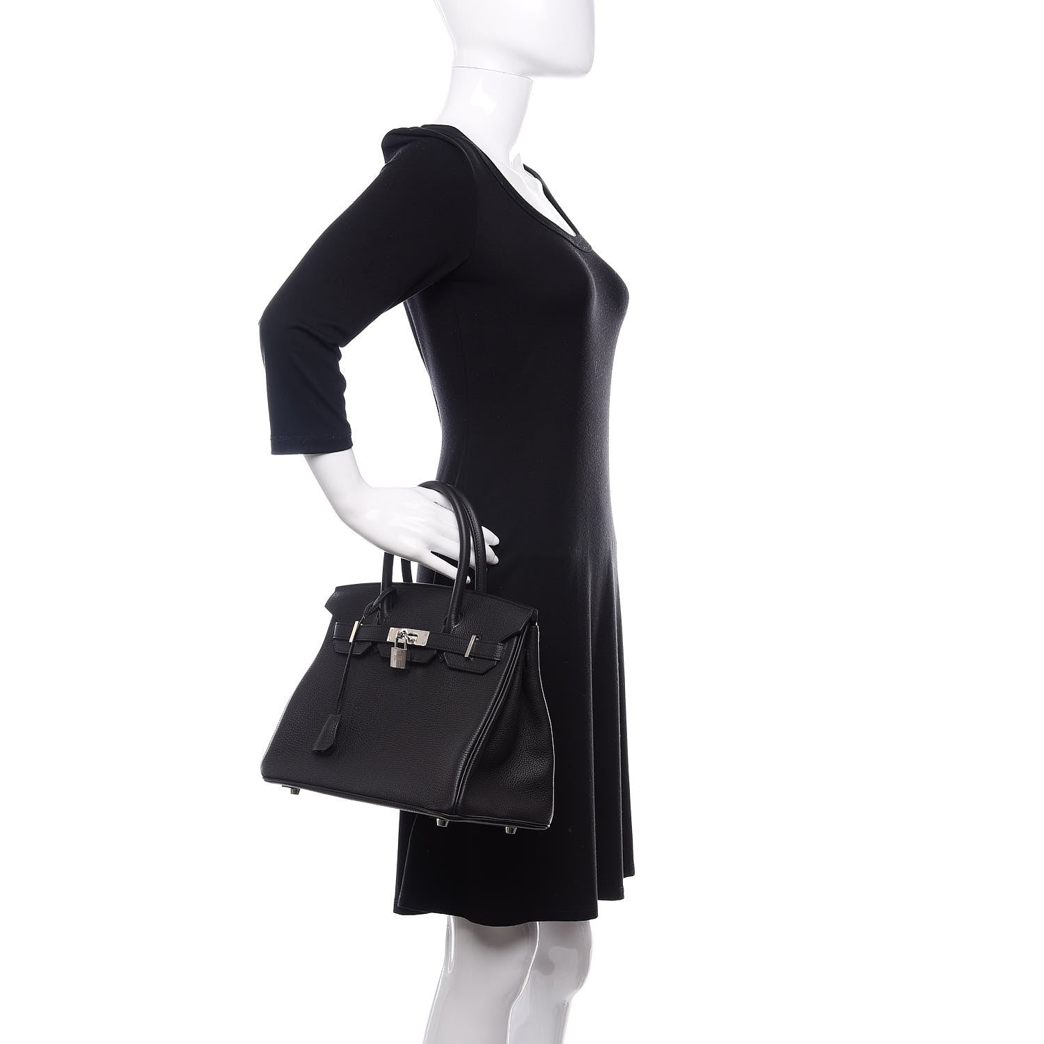 Hermes Togo Birkin 30 Black 2 of 11