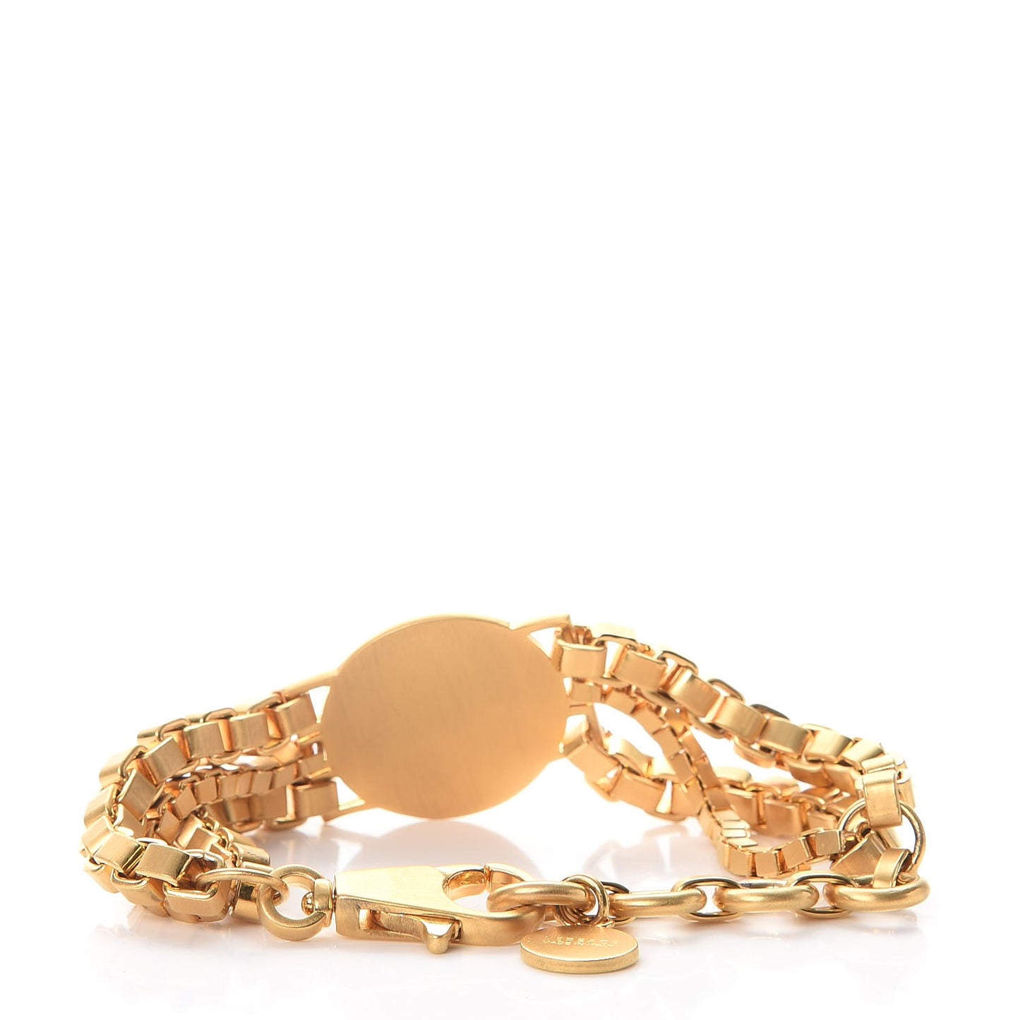 Bijoux Box Chain Medusa Bracelet Gold