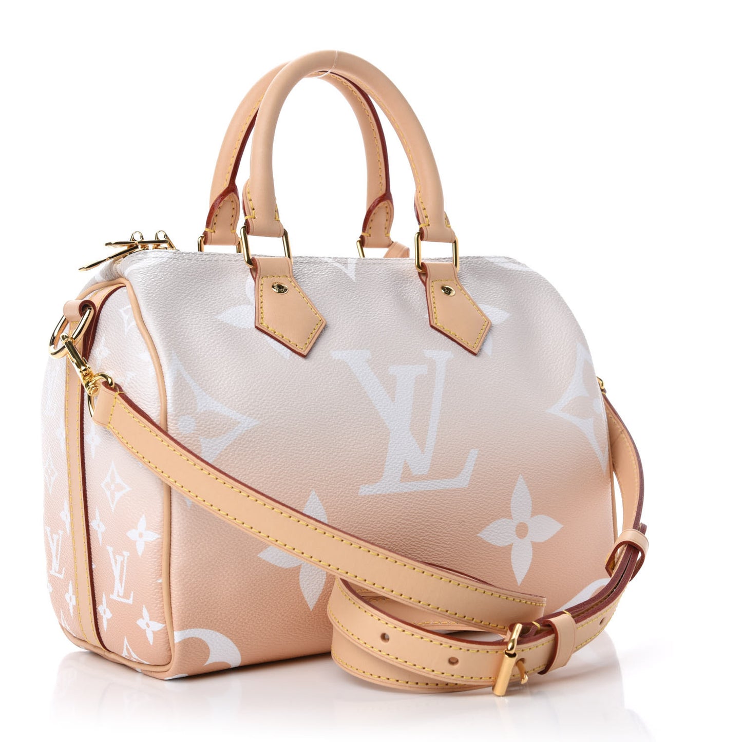 Monogram Giant By The Pool Speedy Bandouliere 25 Brume