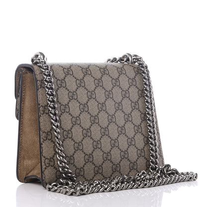 Gucci GG Supreme Monogram Mini Dionysus Shoulder Bag Taupe 2 of 8