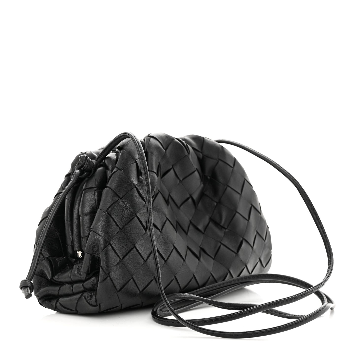 Nappa Intrecciato The Mini Pouch Black