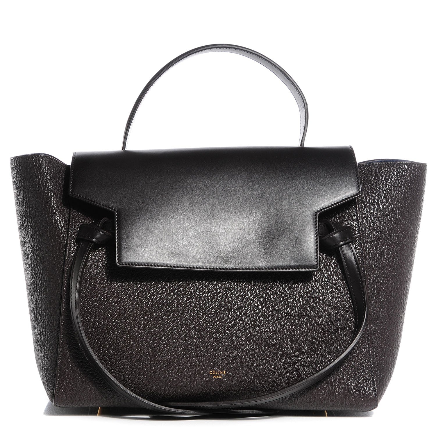 Celine Goatskin Smooth Calfskin Mini Belt Bag Dark Taupe 1 of 9