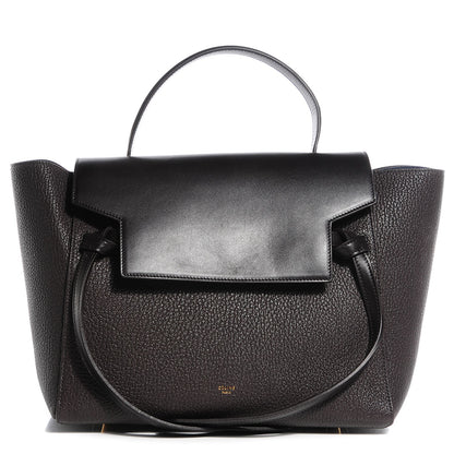 Celine Goatskin Smooth Calfskin Mini Belt Bag Dark Taupe 1 of 9