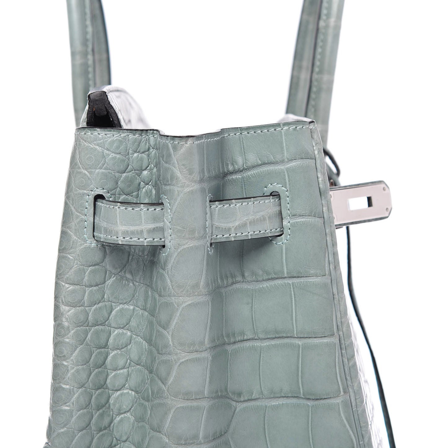 Matte Alligator Birkin 35 Ciel