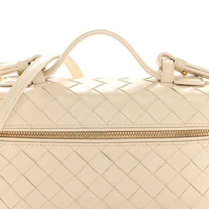 Bottega Veneta Calfskin Intrecciato Bang Bang Vanity Case Sea Salt 8 of 15