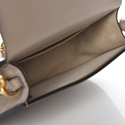 Chloe Calfskin Suede Medium Nile Bracelet Bag Motty Grey 5 of 7