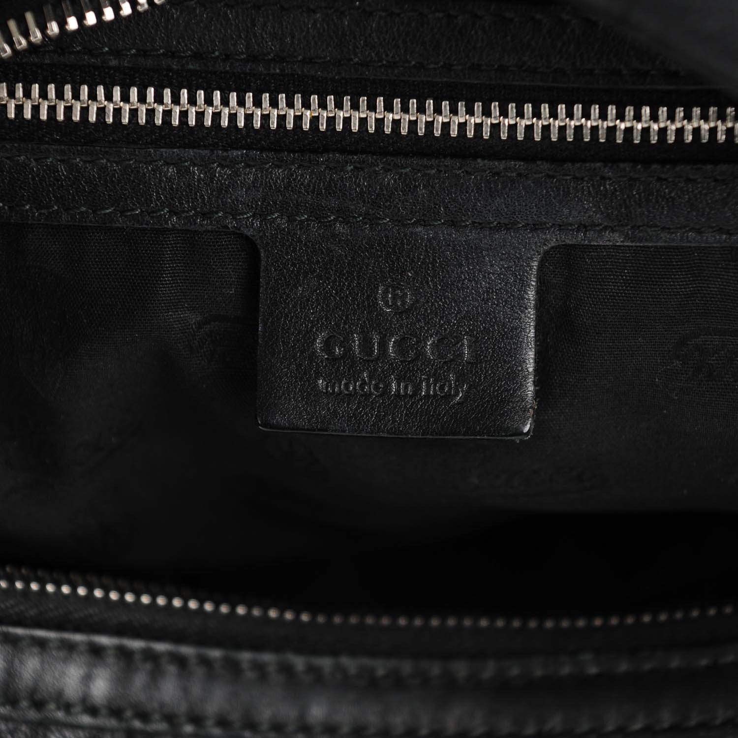 Gucci Guccissima Large GG Twins Hobo Black 6 of 7