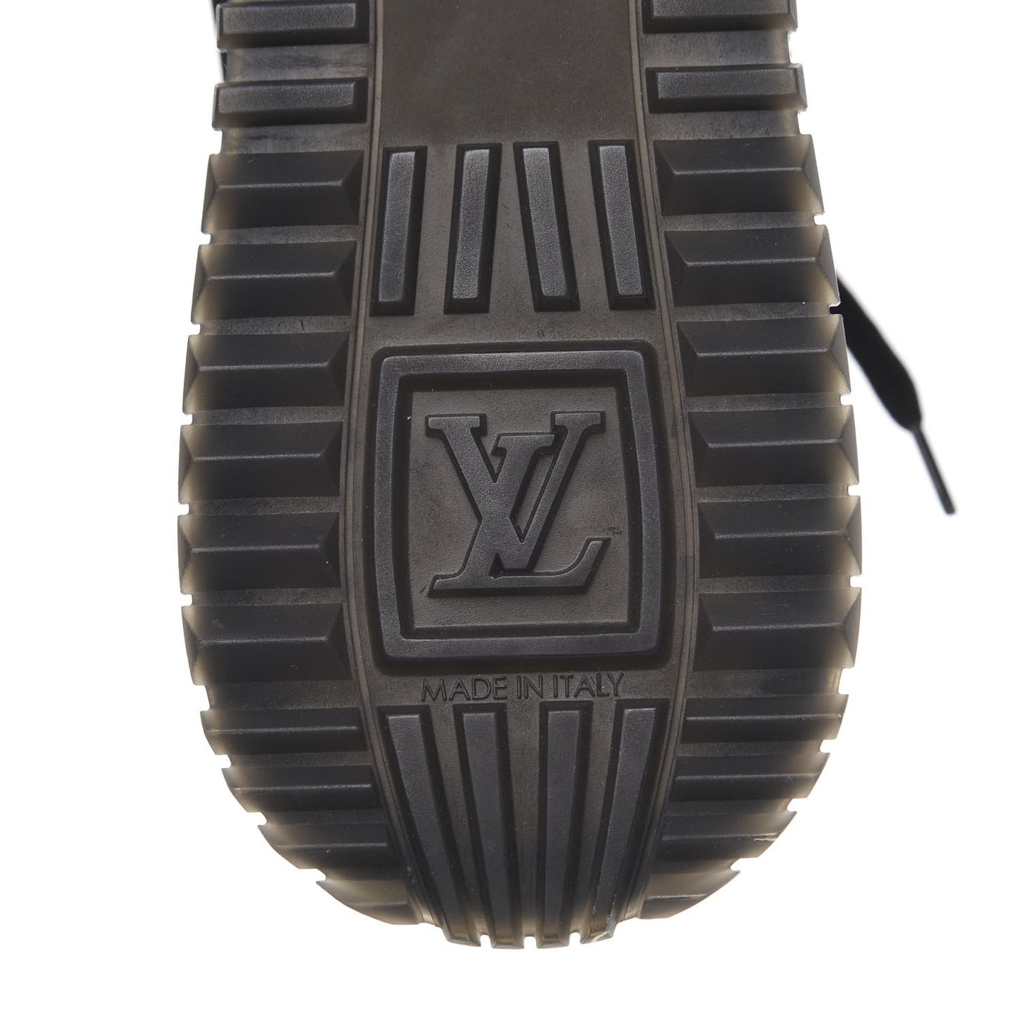 Suede Monogram Run Away Sneakers 40 Black