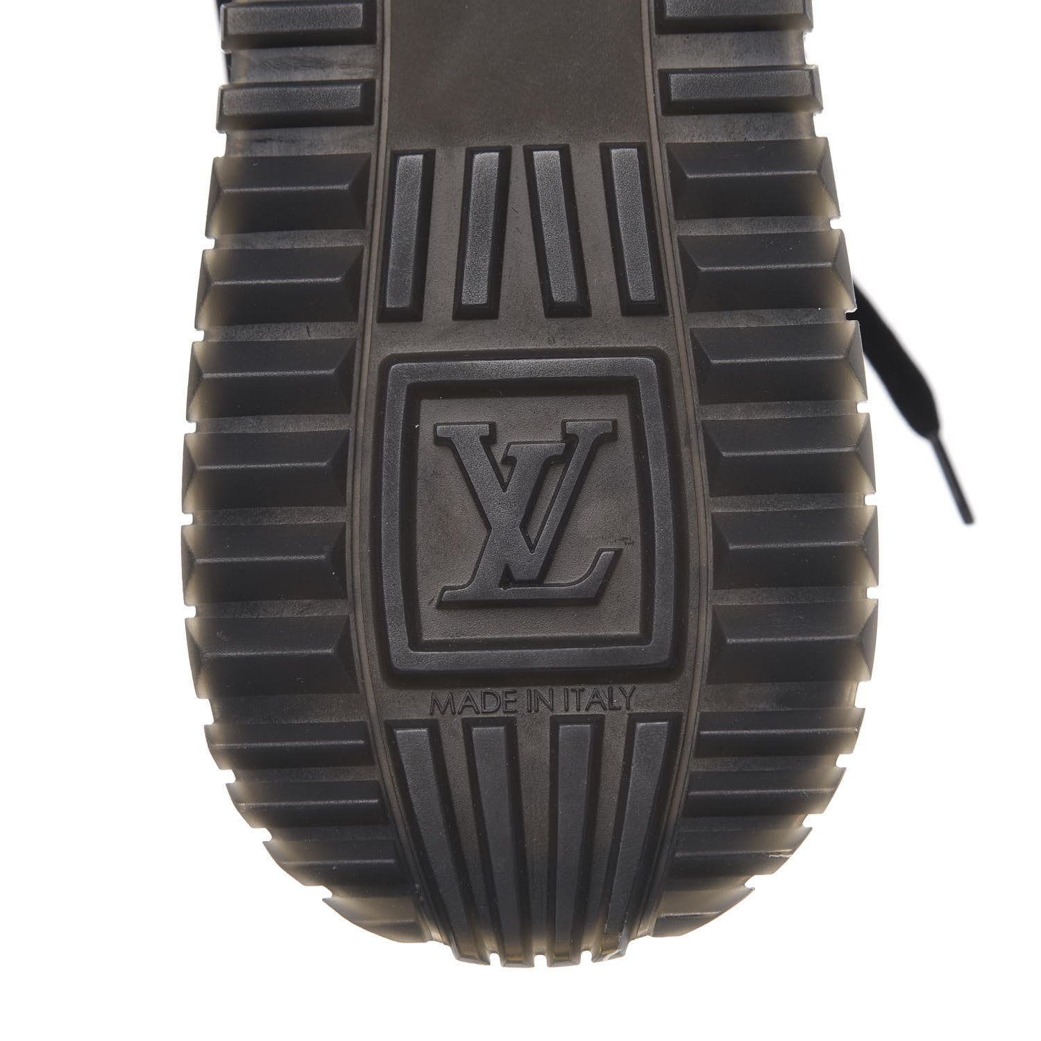 Louis Vuitton Suede Monogram Run Away Sneakers 40 Black 7 of 9