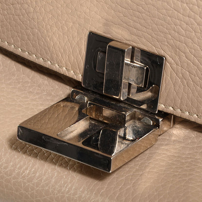 Celine Calfskin and Suede Large Trapeze Dune 6 of 9