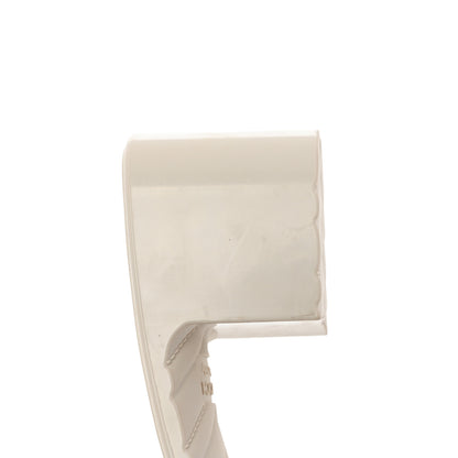 Gucci Rubber Gucci Logo Womens Platform 20/60mm Slide Sandals 39 Mystic White 12 of 13