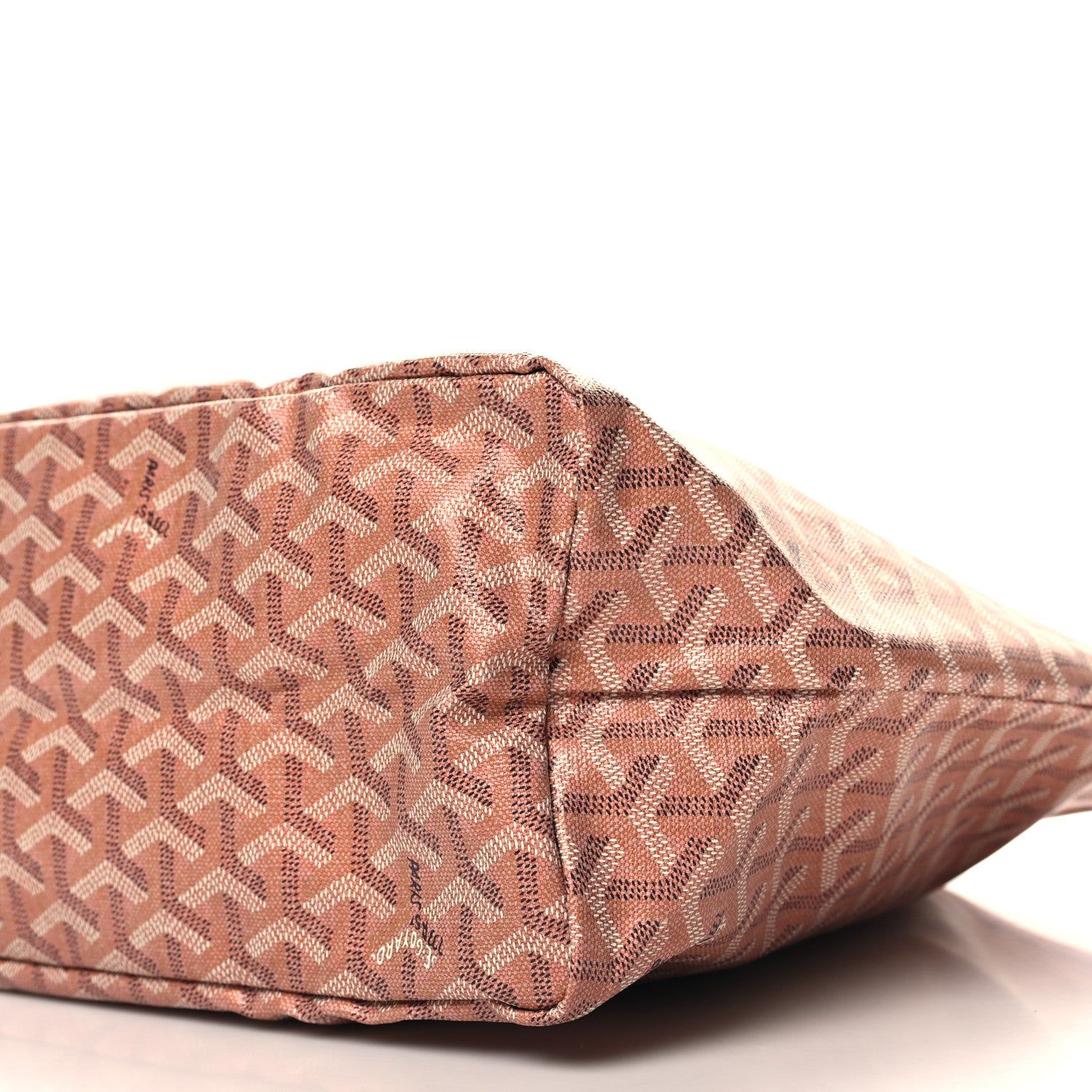 Goyard Iridescent Goyardine Saint Louis PM Pearly Coral 10 of 11