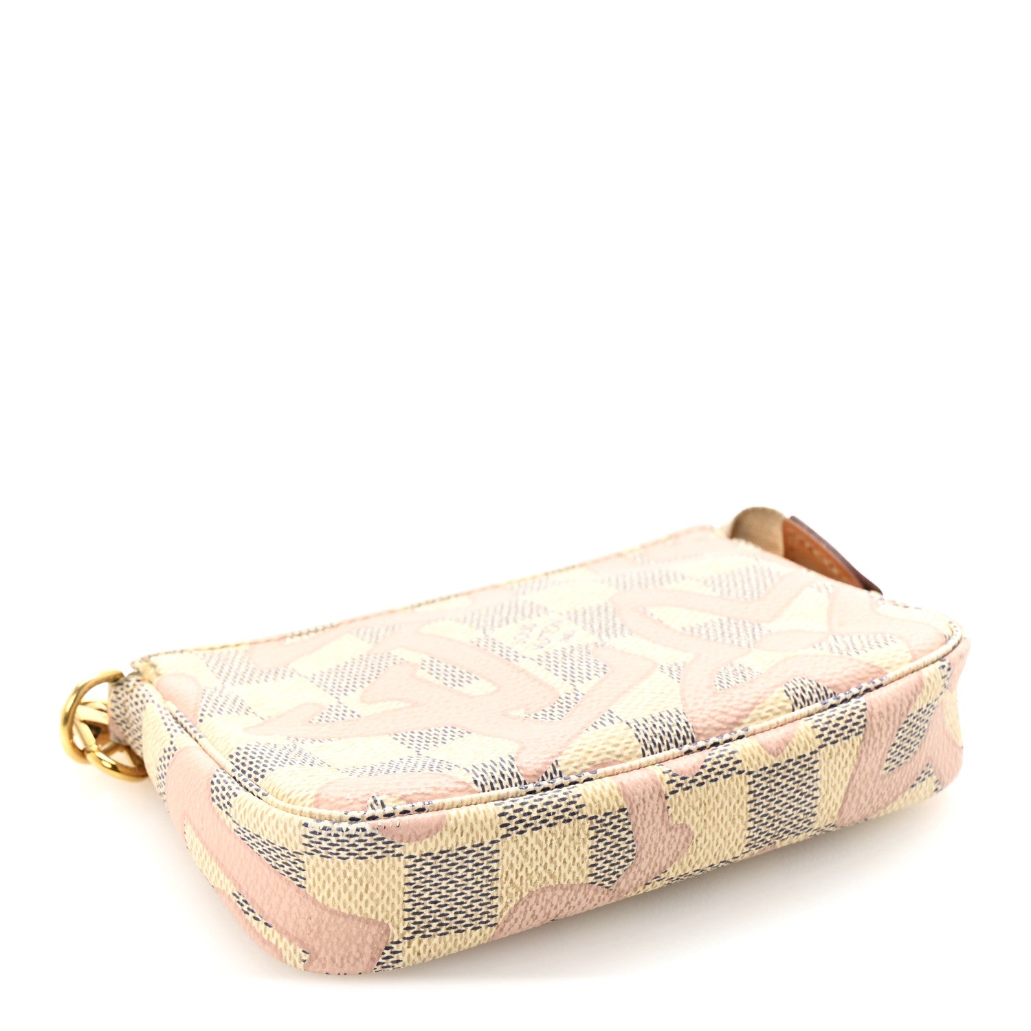 Louis Vuitton Damier Azur Tahitienne Mini Pochette Accessories 4 of 6