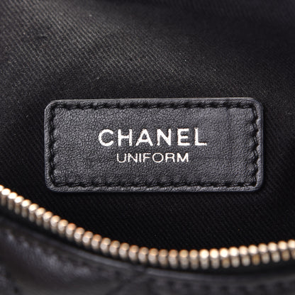 Chanel Lambskin Quilted Waist Belt Bag Black 5 of 5