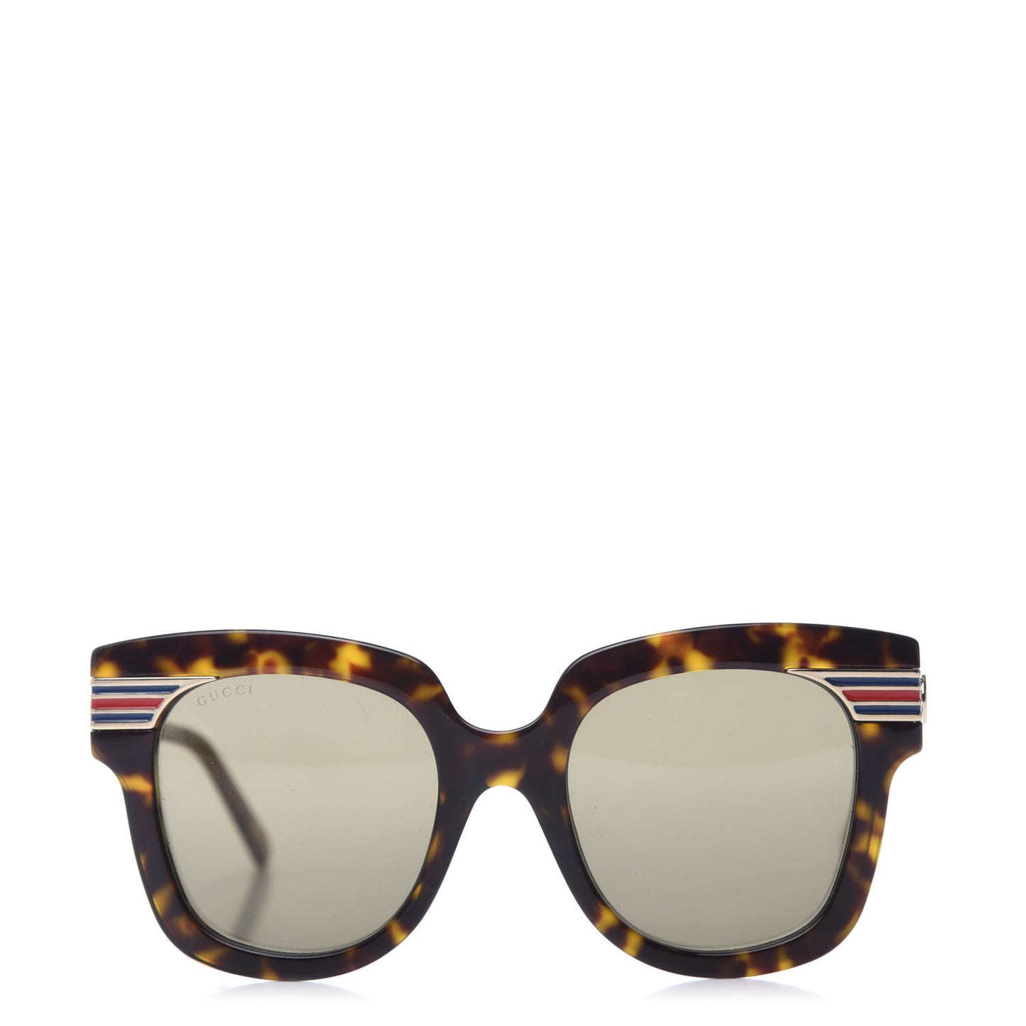 Acetate Square Frame Web GG0281SA Sunglasses Havana