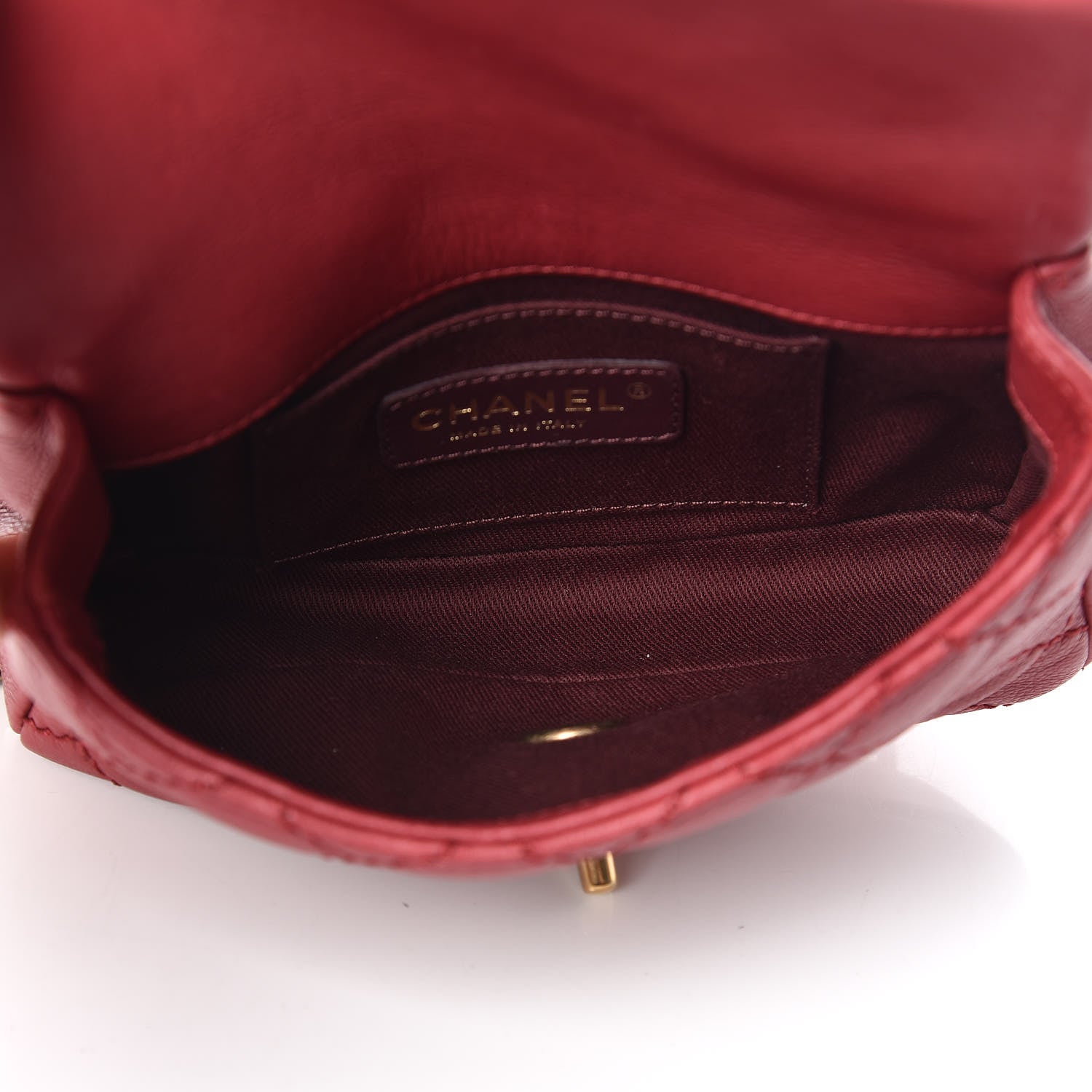Chanel Calfskin Quilted Mini Urban Day Flap Red 7 of 9