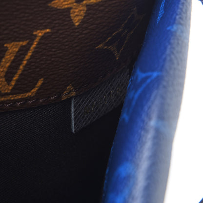 Louis Vuitton Monogram Small Outdoor Pouch Pacific Blue 7 of 8