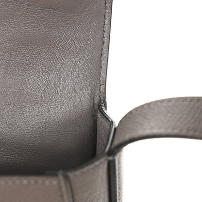 Celine Grained Calfskin Medium Trotteur Grey 7 of 15